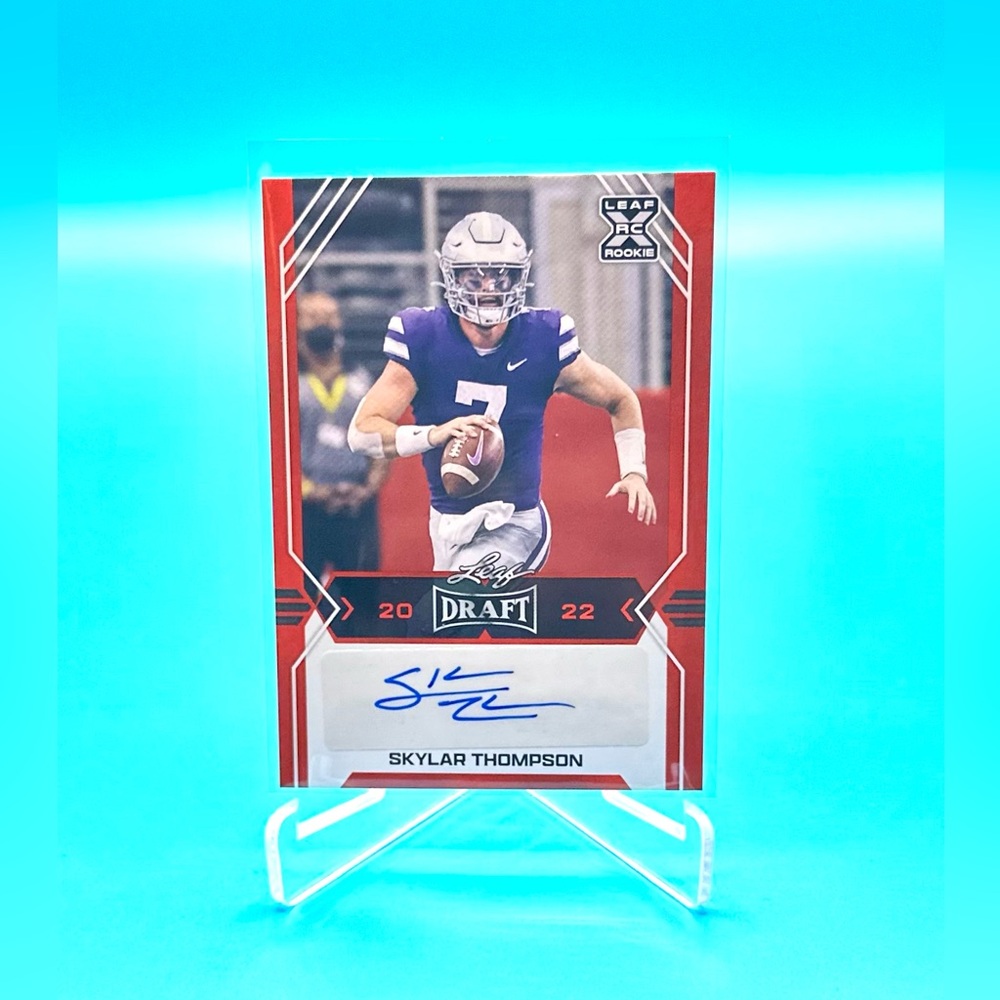 2022 Leaf Draft 🔥Skylar Thompson RC Auto! 🔥 #BA-ST2